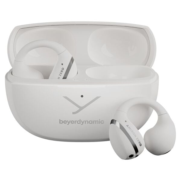 AMIRON ZERO White Open-Ear Klipsli Kablosuz Kulaklık