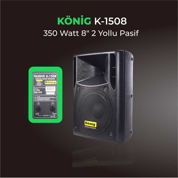 K1508 1x8'' 300 Watt Pasif Hoparlör