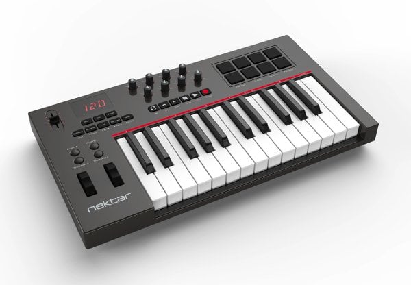 LX 25 + 25 Tuş Midi Klavye