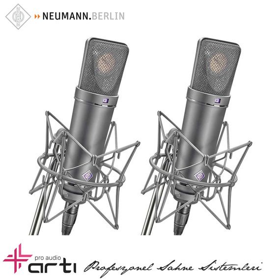 U87 Ai Mt Stereo Set Geniş Diyafram Stüdyo Mikrofonu