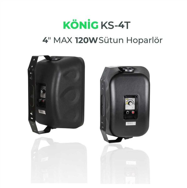KS4TS 4'' 120 Watt Sütun Hoparlör
