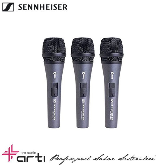 E835 3 Pack Vokal Mikrofon Set