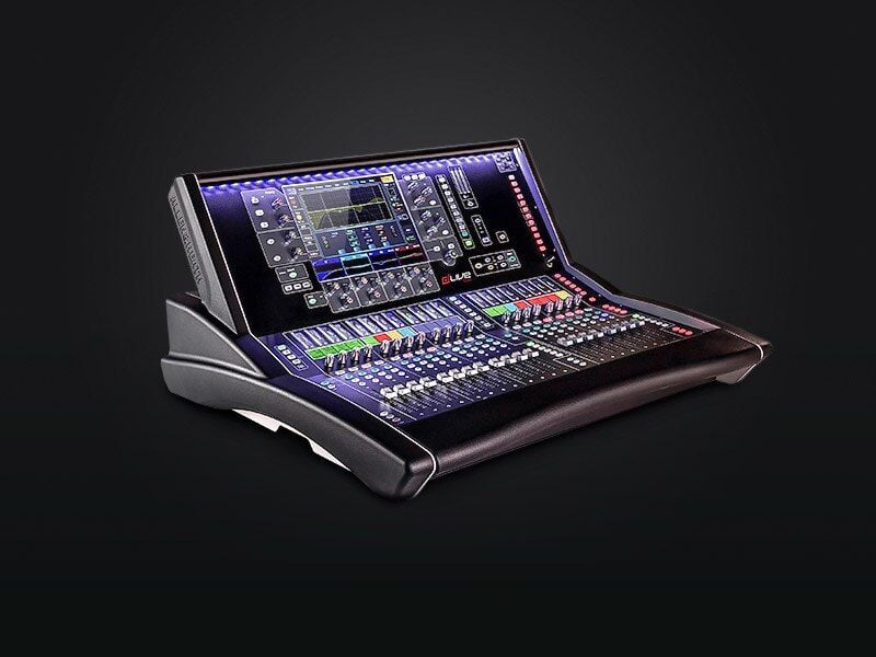 dLive S3000 20 Fader Kontrol Yüzeyi