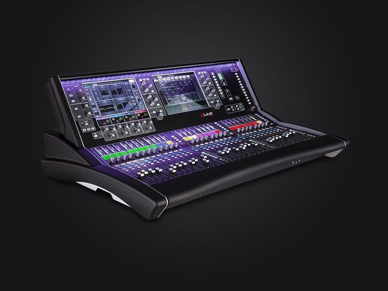 dLive S5000 28 Fader Kontrol Yüzeyi