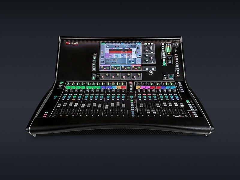dLive C2500 20 Fader Kontrol Yüzeyi