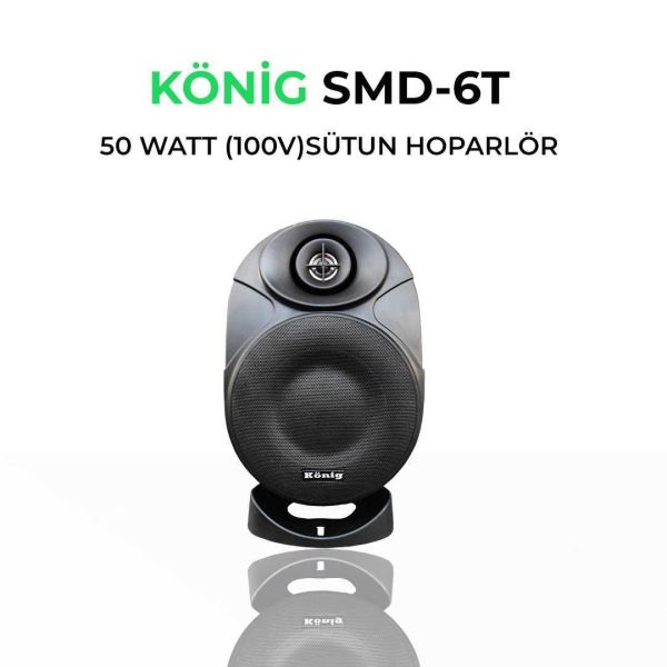 SMD6T S 6'' 50 Watt Trafolu Sütun Hoparlör