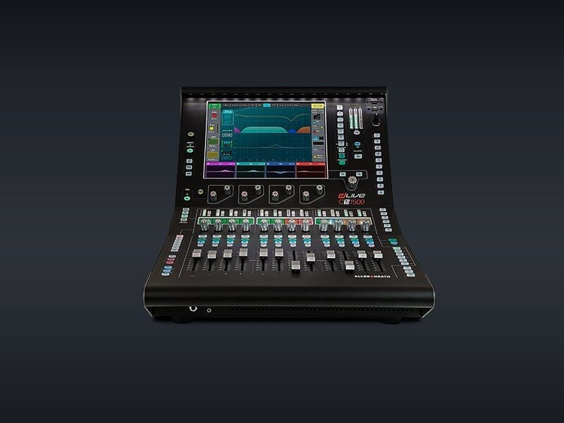 dLive CTi1500 12 Fader Kontrol Yüzeyi