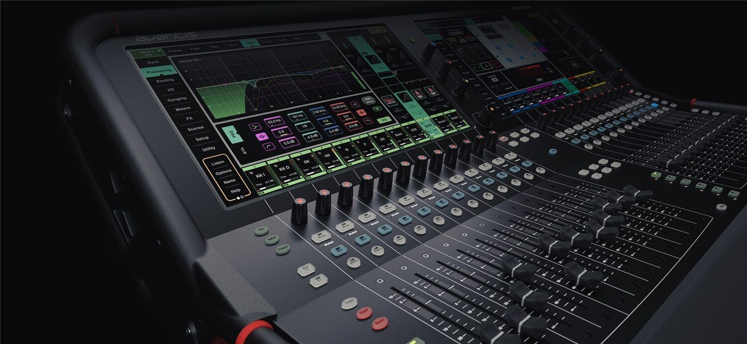 Avantis Ultra 64 Kanal Dijital Mikser RackUltra FX