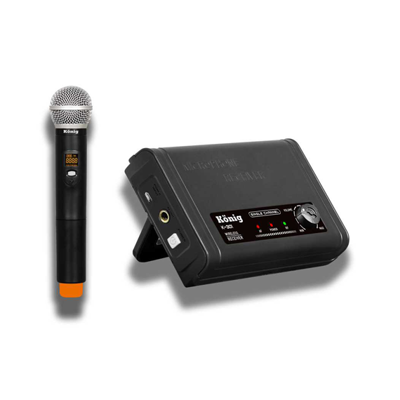 K301 Tek Kanal UHF Telsiz Mikrofon