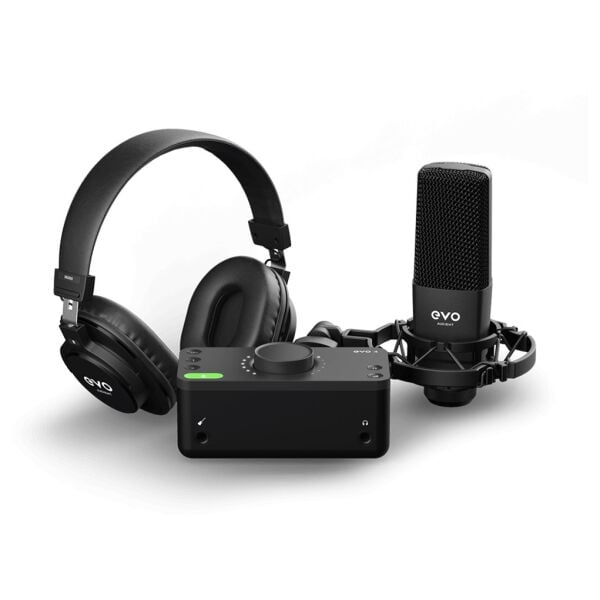 EVO Start Recording Bundle Kayıt Seti (EVO 4 + SR1 Mikrofon + SR2000 Kulaklık)