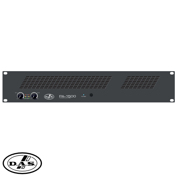 PA 1500 2x750 Watt Power Amfi