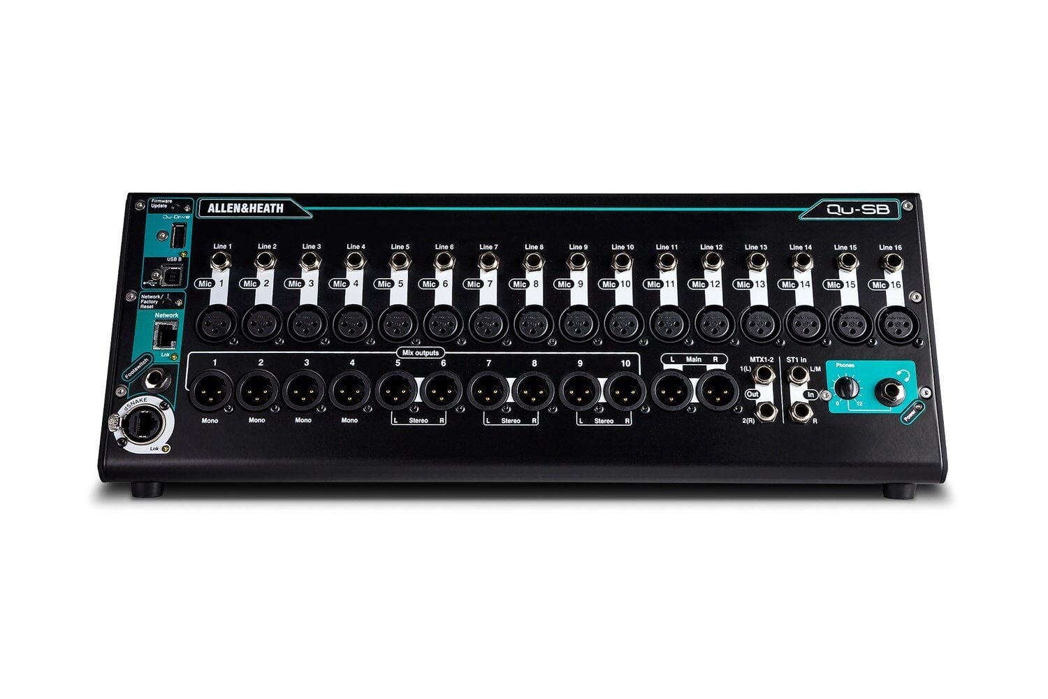 Qu-SB 18 Giriş 14 Çıkış Stagebox Dijital Mikser
