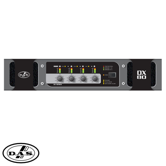 DX 80 4x2000 Watt Power Amfi