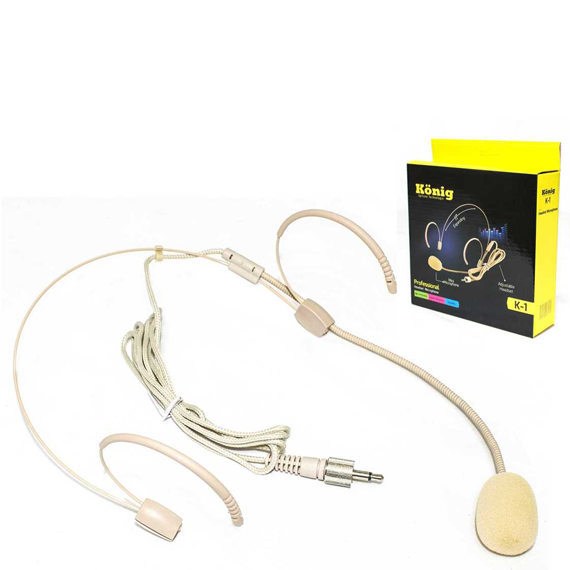 K1 Ten Rengi Headset Mikrofon