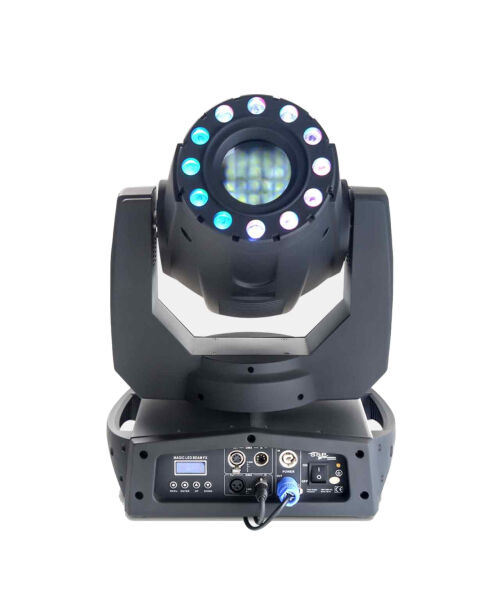 MAGIC LED BeamFX 180 Watt LED Moving Head Beam + Wash (12x9 Watt RGB)
