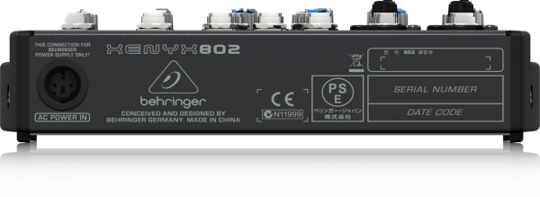 XENYX 802 8 Kanal Anolog Mixer
