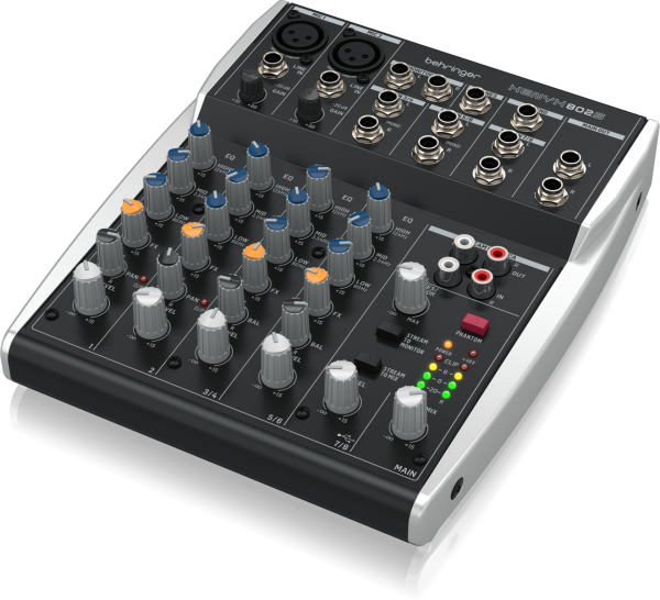 XENYX 802S 8 Kanal Anolog Mixer