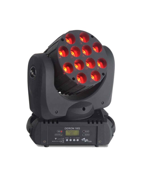 DERON 16Q 12x10 Watt RGBW LED Moving Head Wash