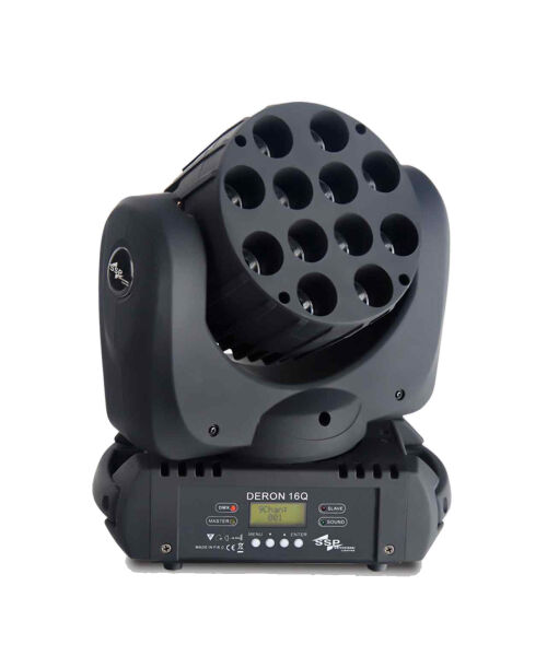 DERON 16Q 12x10 Watt RGBW LED Moving Head Wash
