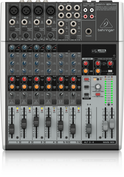 XENYX X1204 USB 12 Kanal Anolog Mixer