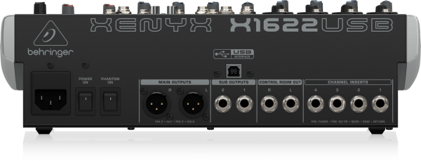 XENYX X1622 USB 16 Kanal Anolog Mixer
