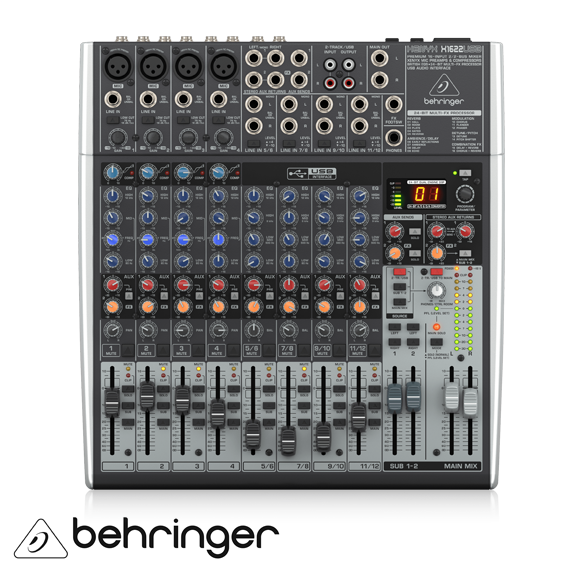XENYX X1622 USB 16 Kanal Anolog Mixer