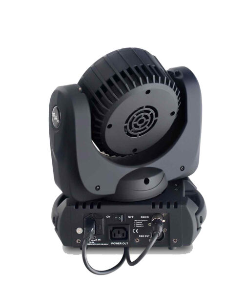 DERON 36WA Beyaz+Amber LED Moving Head Wash (20+16x5 Watt)