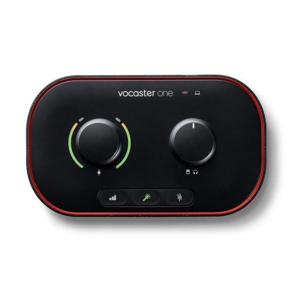 Vocaster One Studio Podcast Paketi (Ses Kartı + DM14v Mikrofon + HP60v Kulaklık)