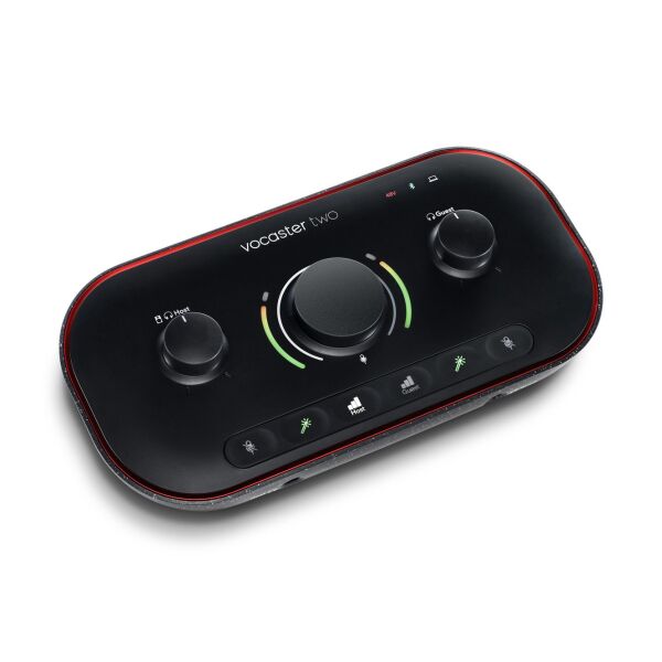 Vocaster Two Studio Podcast Paketi (Ses Kartı + DM14v Mikrofon + HP60v Kulaklık)