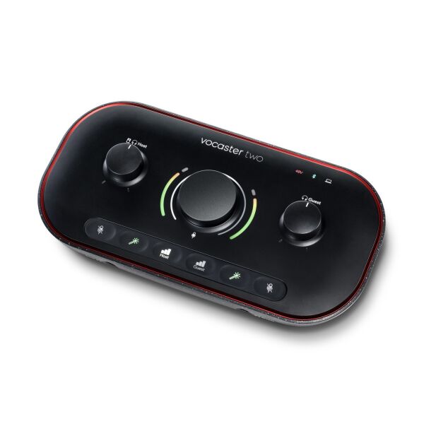 Vocaster Two Studio Podcast Paketi (Ses Kartı + DM14v Mikrofon + HP60v Kulaklık)