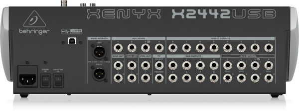XENYX X2442 USB 24 Kanal Anolog Mixer