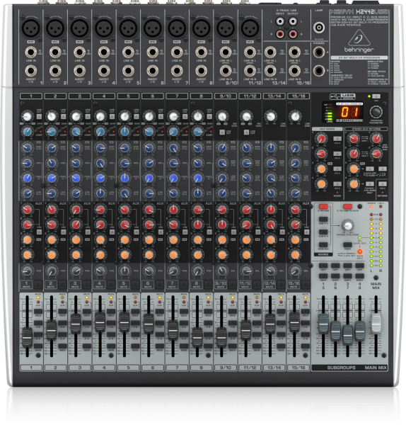 XENYX X2442 USB 24 Kanal Anolog Mixer