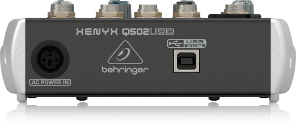 XENYX Q502 USB 5 Kanal Anolog Mixer
