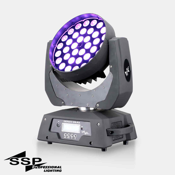 DERON 36QZ MKII ZOOM 36x10 Watt Moving&Head Robot