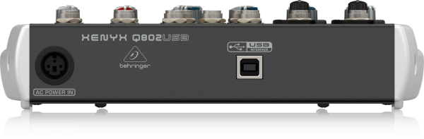 XENYX Q802 USB 8 Kanal Anolog Mixer