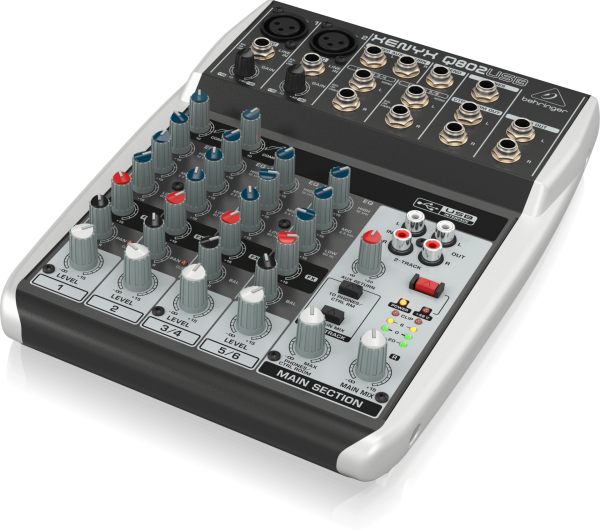 XENYX Q802 USB 8 Kanal Anolog Mixer