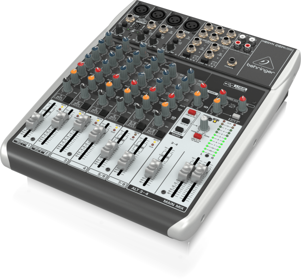 XENYX Q1204 USB 12 Kanal Anolog Mixer