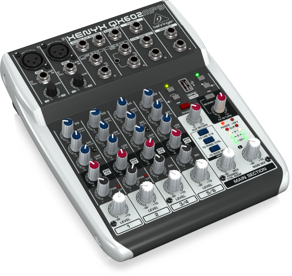 XENYX QX602 MP3  Kanal Anolog Mixer