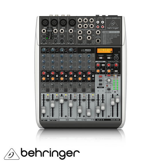 XENYX QX1204 USB 12 Kanal Anolog Mixer