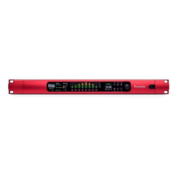 RedNet MP8R 8 Kanal Dante Mikrofon Preamfi ve A/D
