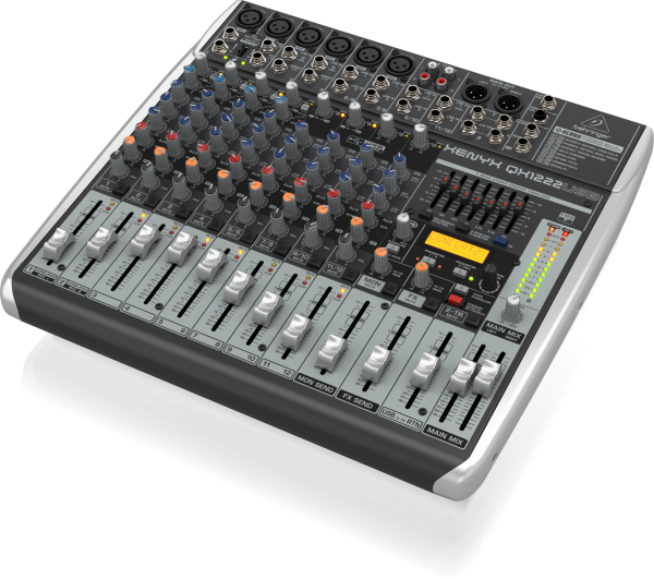 XENYX QX1222 USB 16 Kanal Anolog Mixer