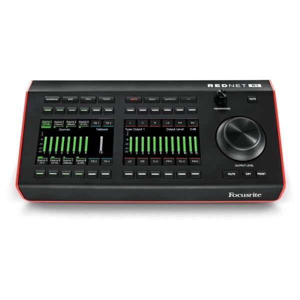 RedNet R1 Dante Masaüstü Monitör Kontrol Cihazı