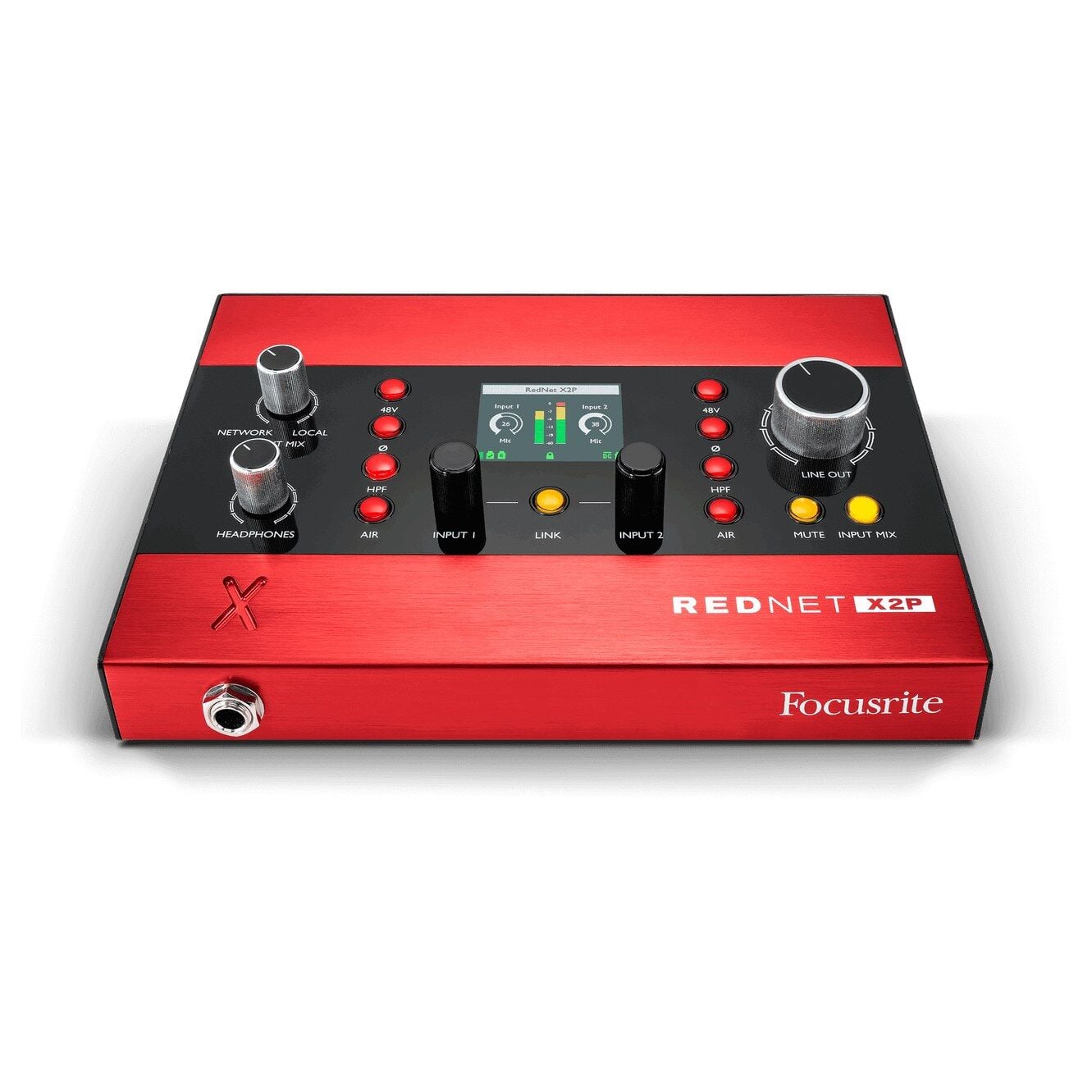 RedNet X2P 2x2 Dante Ses Arayüzü (PoE)