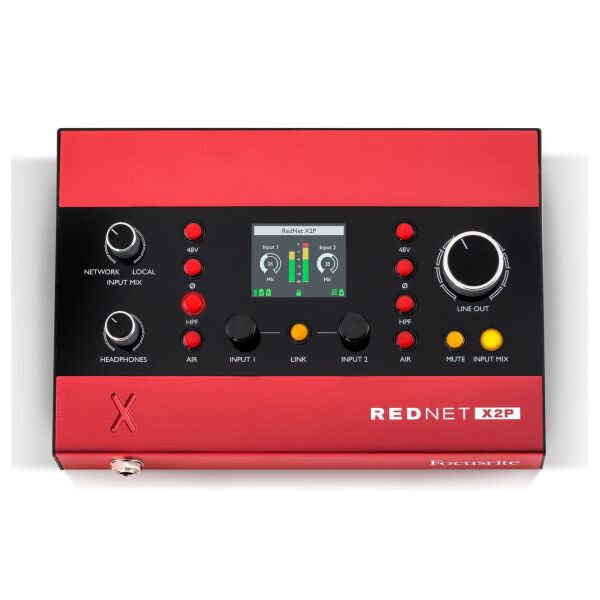 RedNet X2P 2x2 Dante Ses Arayüzü (PoE)