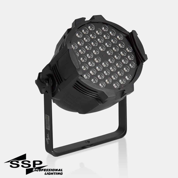 LED ALU PAR 54 RGBW 54x3 Watt Led Par