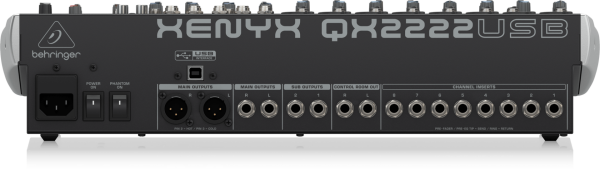 XENYX QX2222 USB 22 Kanal Anolog Mixer
