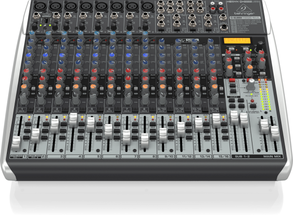 XENYX QX2222 USB 22 Kanal Anolog Mixer