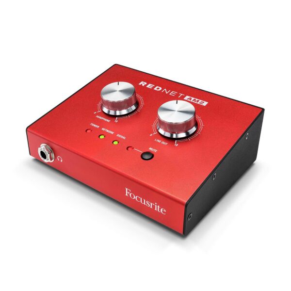 RedNet AM2 Dante Stereo Kulaklık Amfisi ve Hat Çıkışı