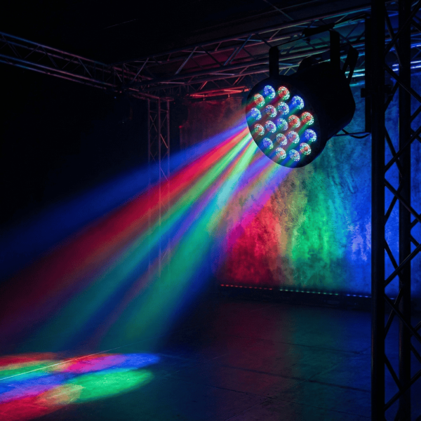 MAGIC PIXEL PAR 19x9 Watt RGB Pixel Beam+Wash LED Par