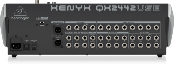 XENYX QX2442 USB 24 Kanal Anolog Mixer